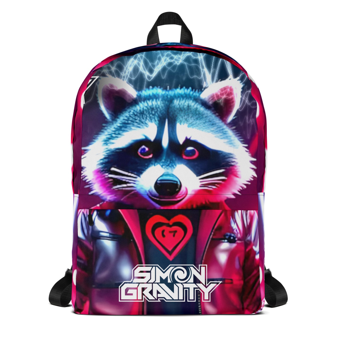 Backpack - Rolling Raccoon