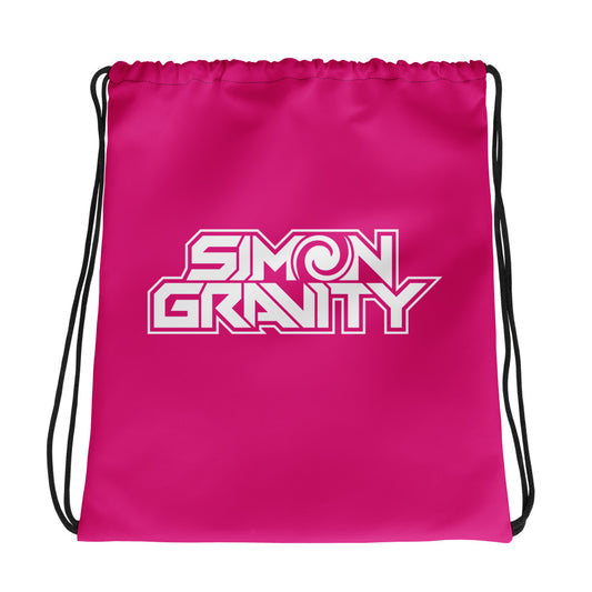 Drawstring bag, Pink - Simon Gravity