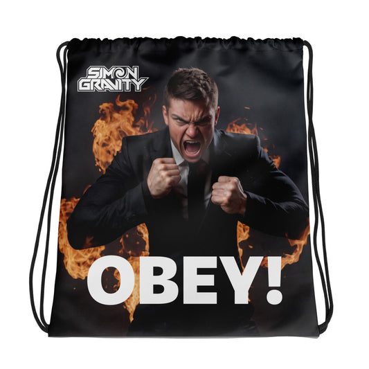 Drawstring Bag - Obey - Simon Gravity