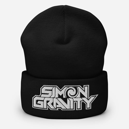 Cuffed Beanie, Black - Simon Gravity