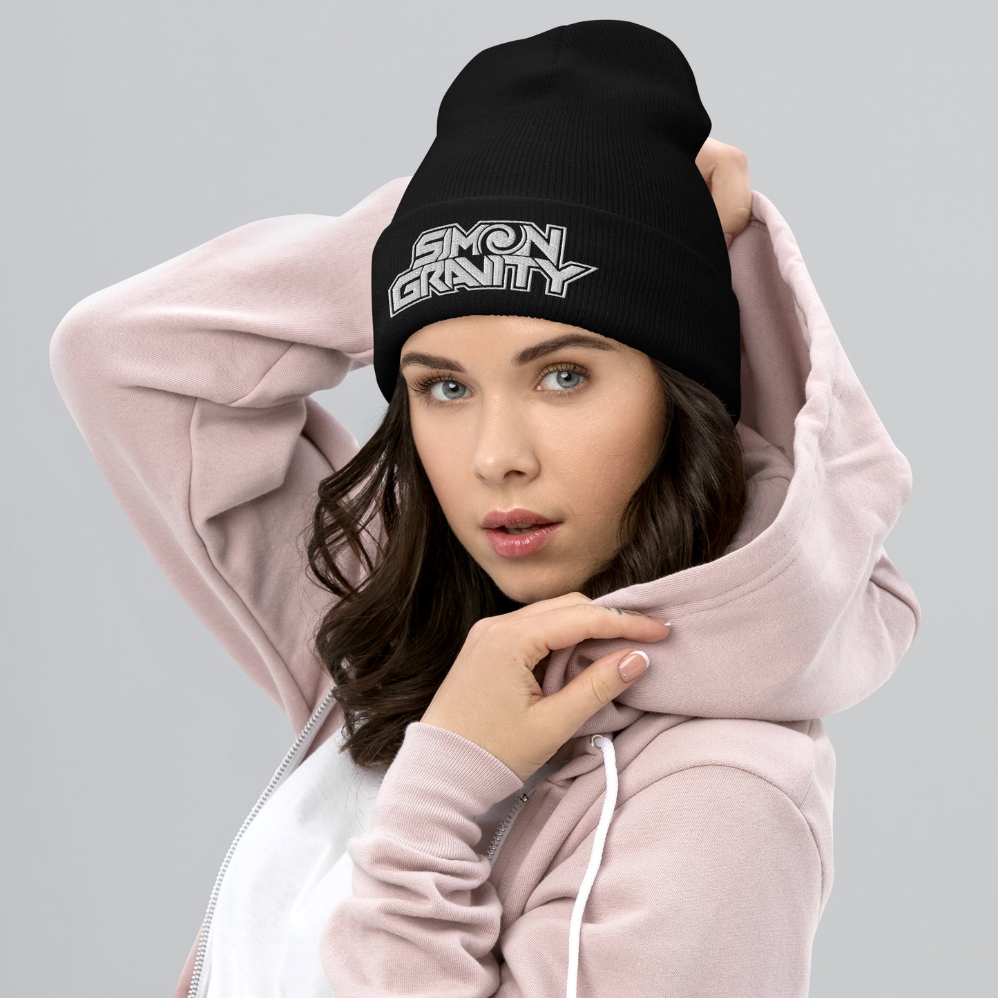 Cuffed Beanie, Black - Simon Gravity