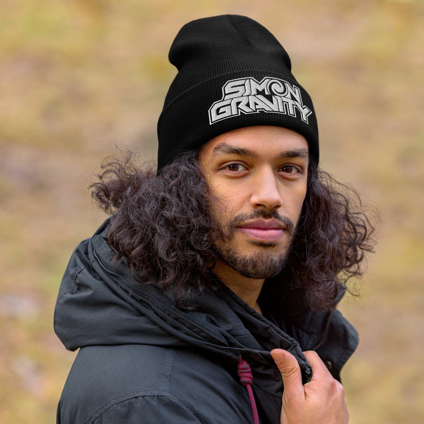 Cuffed Beanie, Black - Simon Gravity