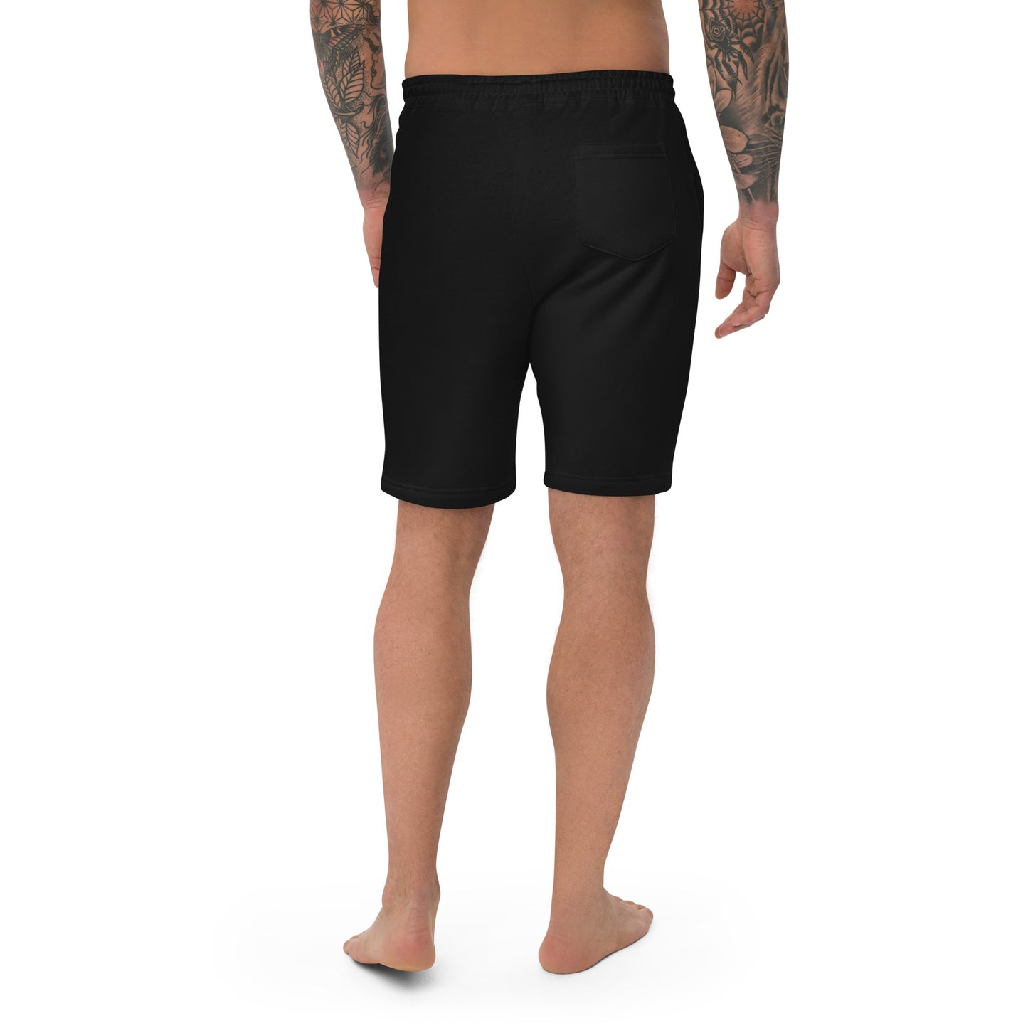 Men's fleece shorts, Black - Simon Gravity