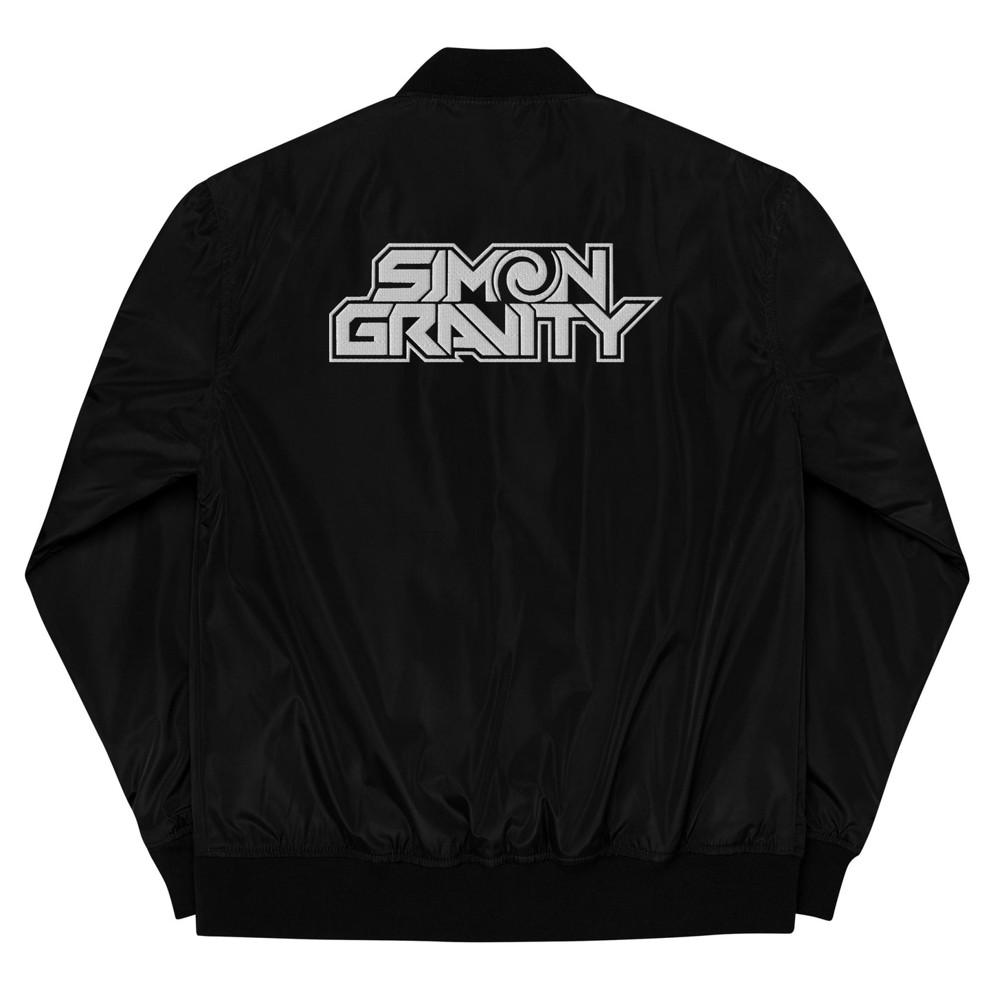 Premium recycled bomber jacket, Black - Simon Gravity