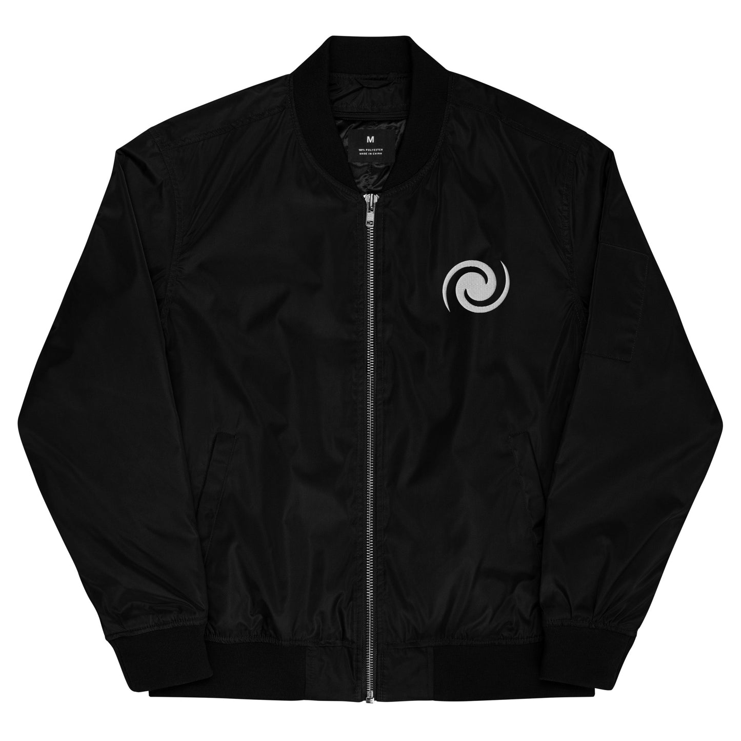 Premium recycled bomber jacket, Black - Simon Gravity