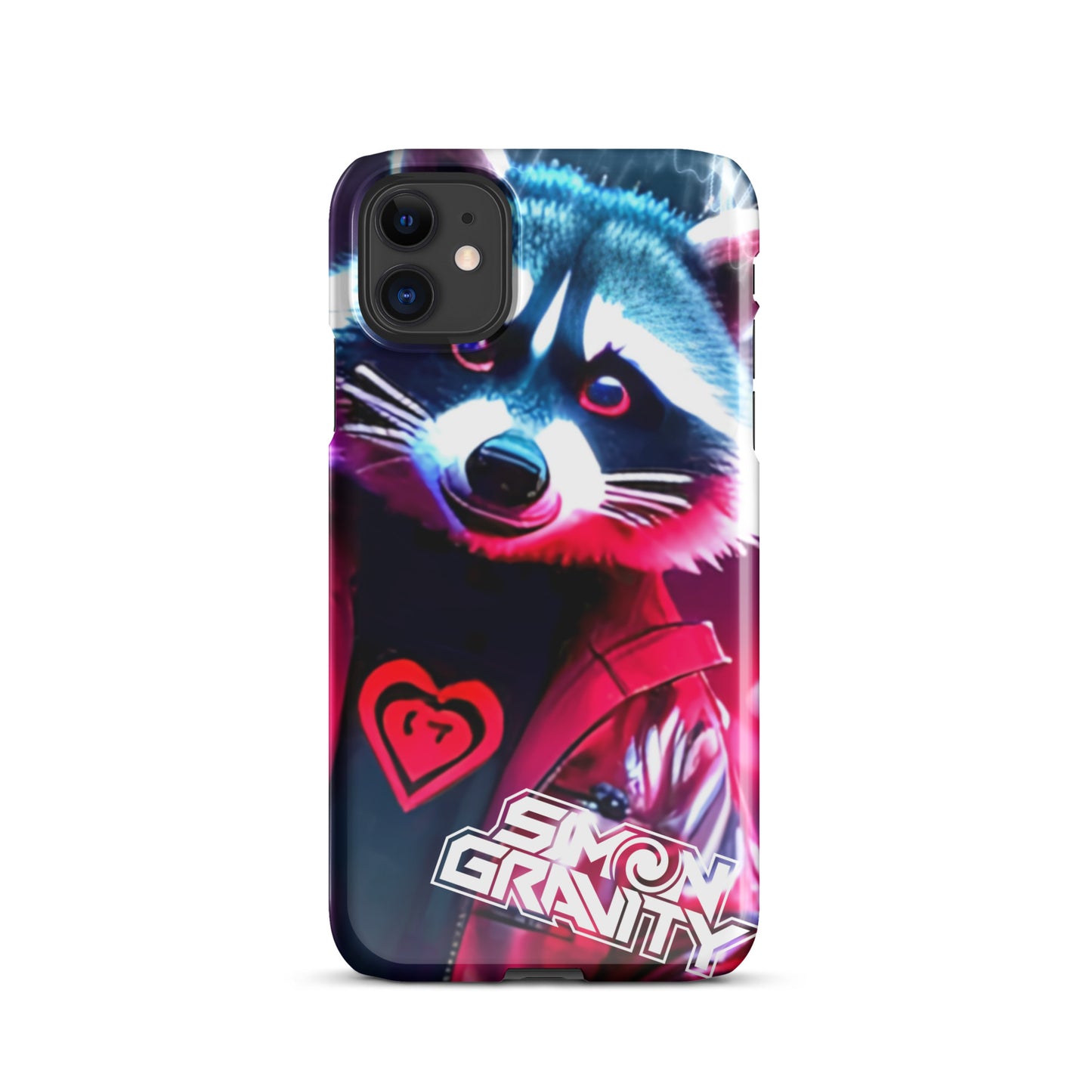 Snap case for iPhone® - Rolling Raccoon