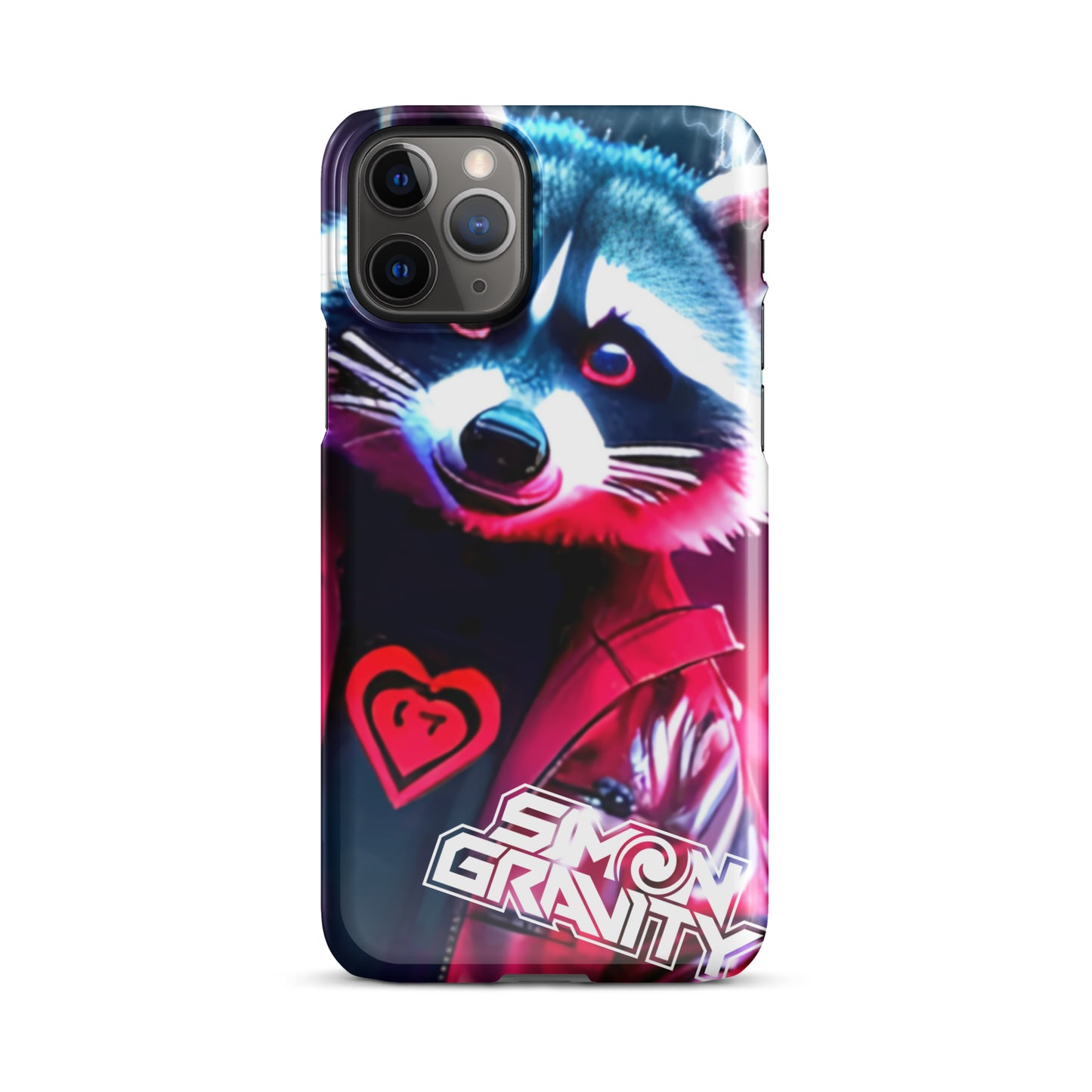 Snap case for iPhone® - Rolling Raccoon