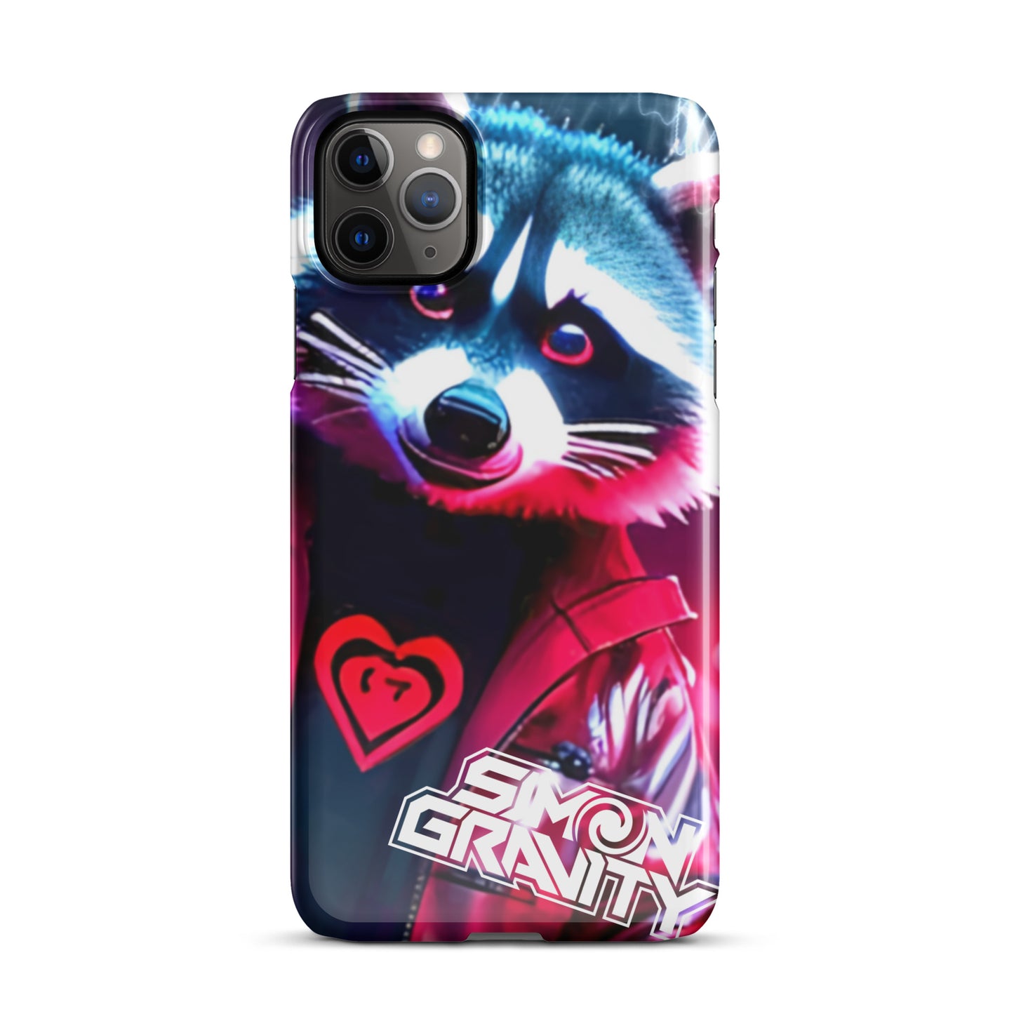 Snap case for iPhone® - Rolling Raccoon