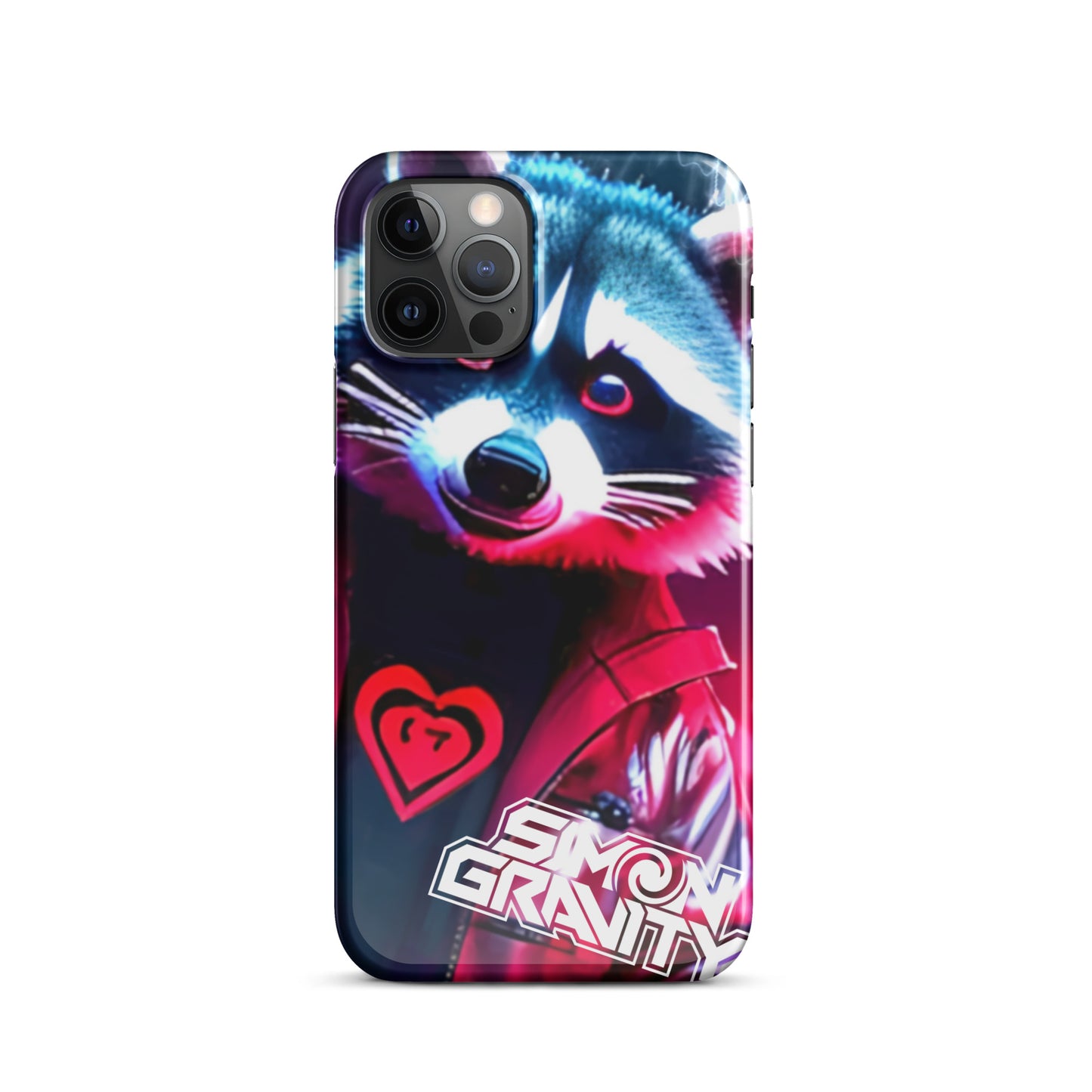 Snap case for iPhone® - Rolling Raccoon