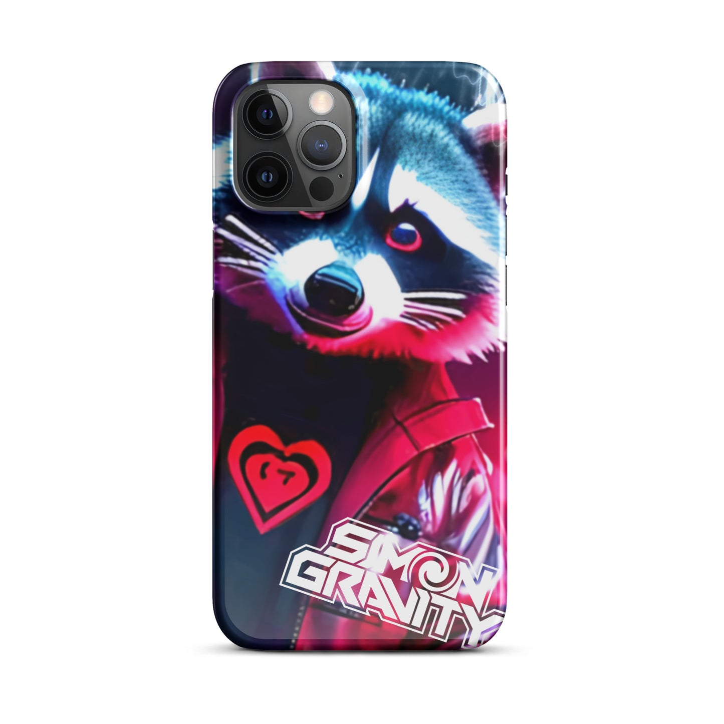 Snap case for iPhone® - Rolling Raccoon