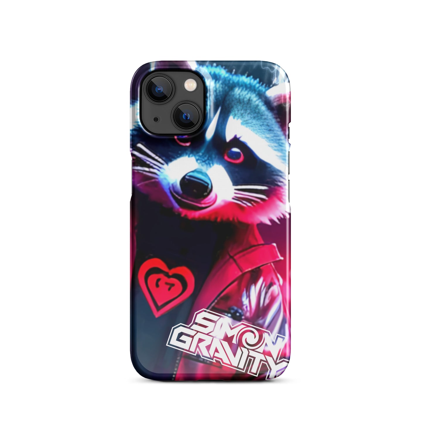 Snap case for iPhone® - Rolling Raccoon