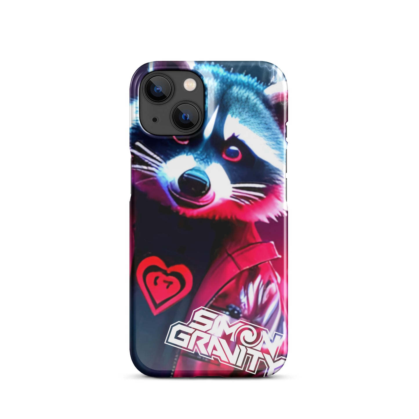 Snap case for iPhone® - Rolling Raccoon