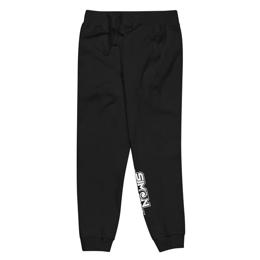 Unisex fleece sweatpants, Black - Simon Gravity