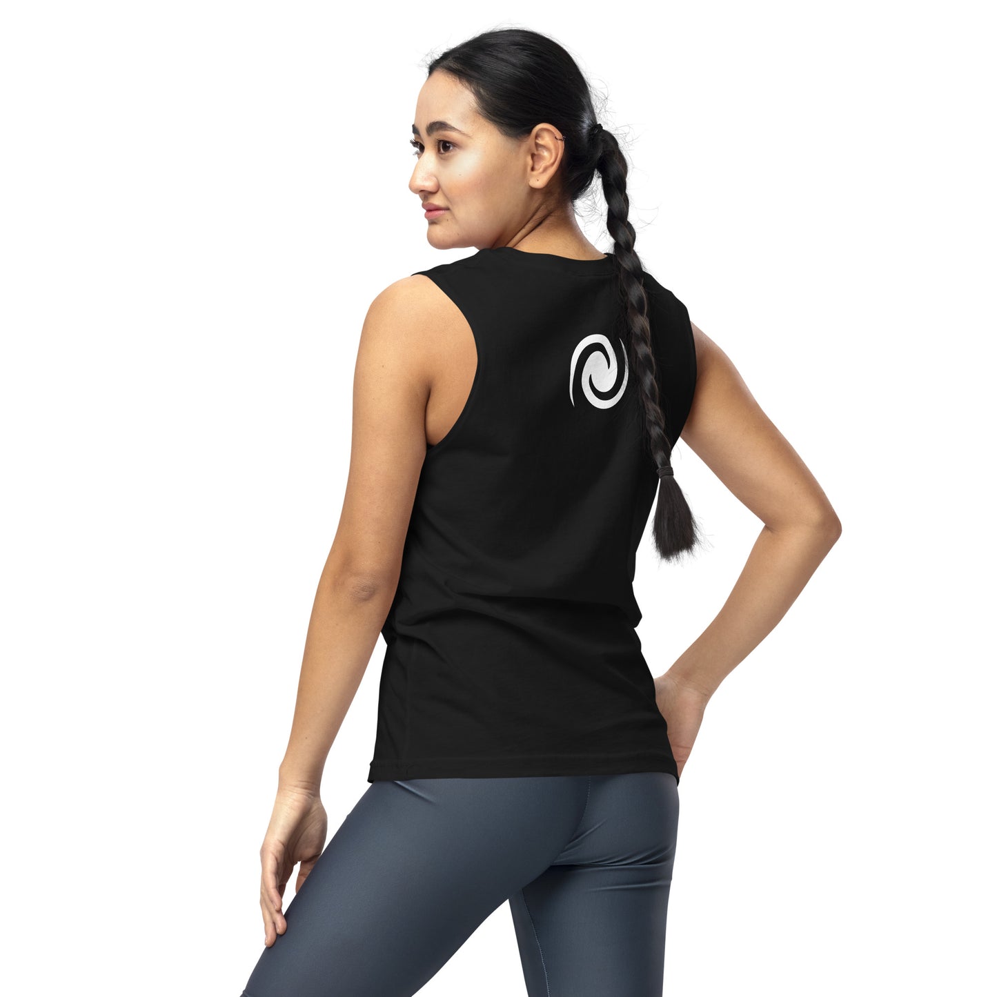 Unisex Muscle Shirt, Black - Simon Gravity