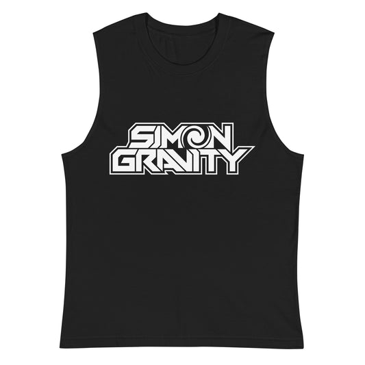 Unisex Muscle Shirt, Black - Simon Gravity