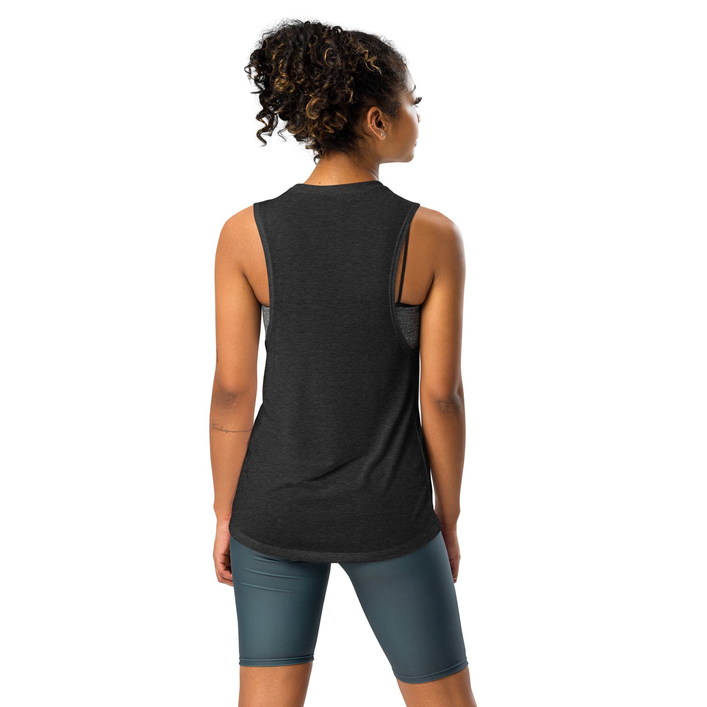 Ladies’ Muscle Tank, Black - Simon Gravity