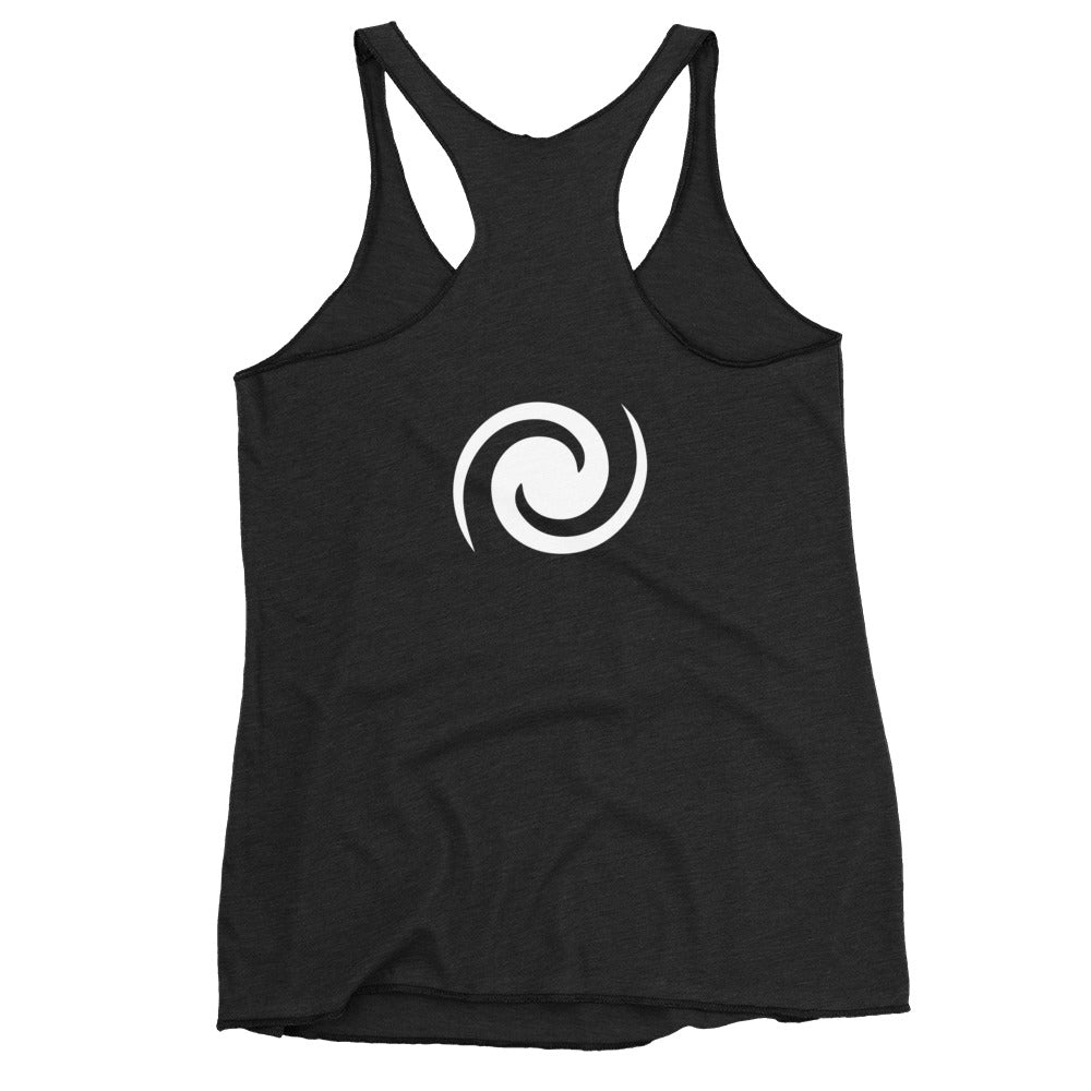 Women's Racerback Tank, Black - Simon Gravity